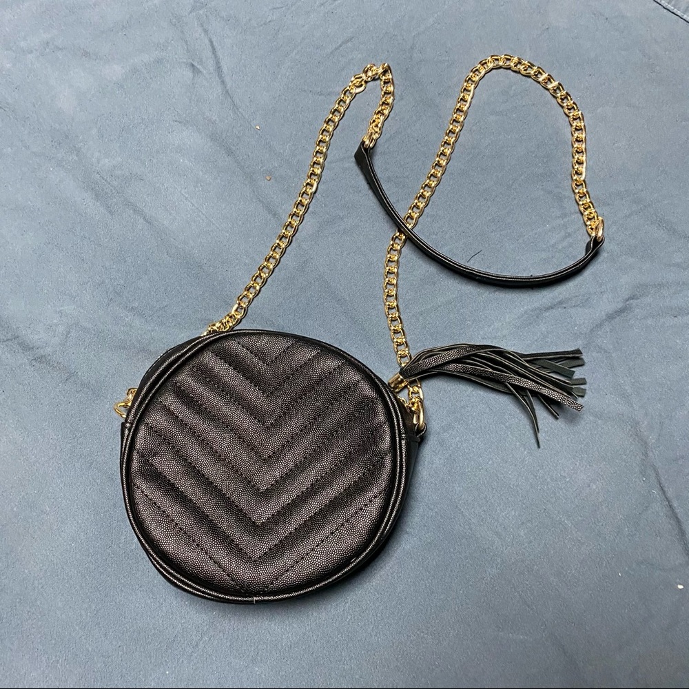 Faux leather mini purse